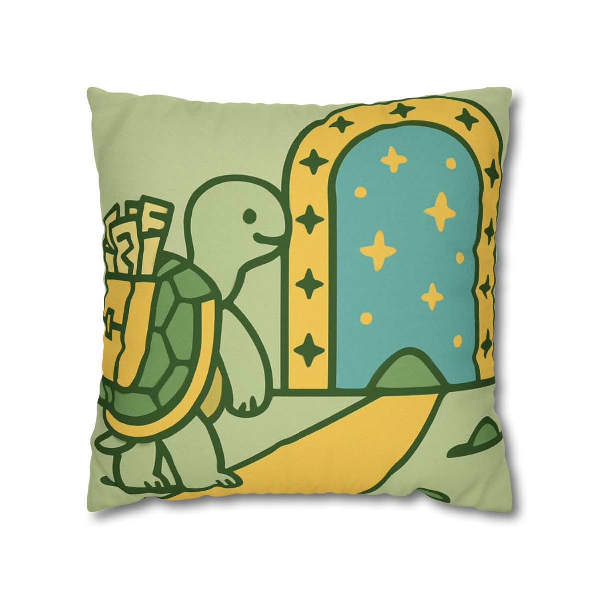 Time-Traveling Tortoise stylish decorative pillowcases