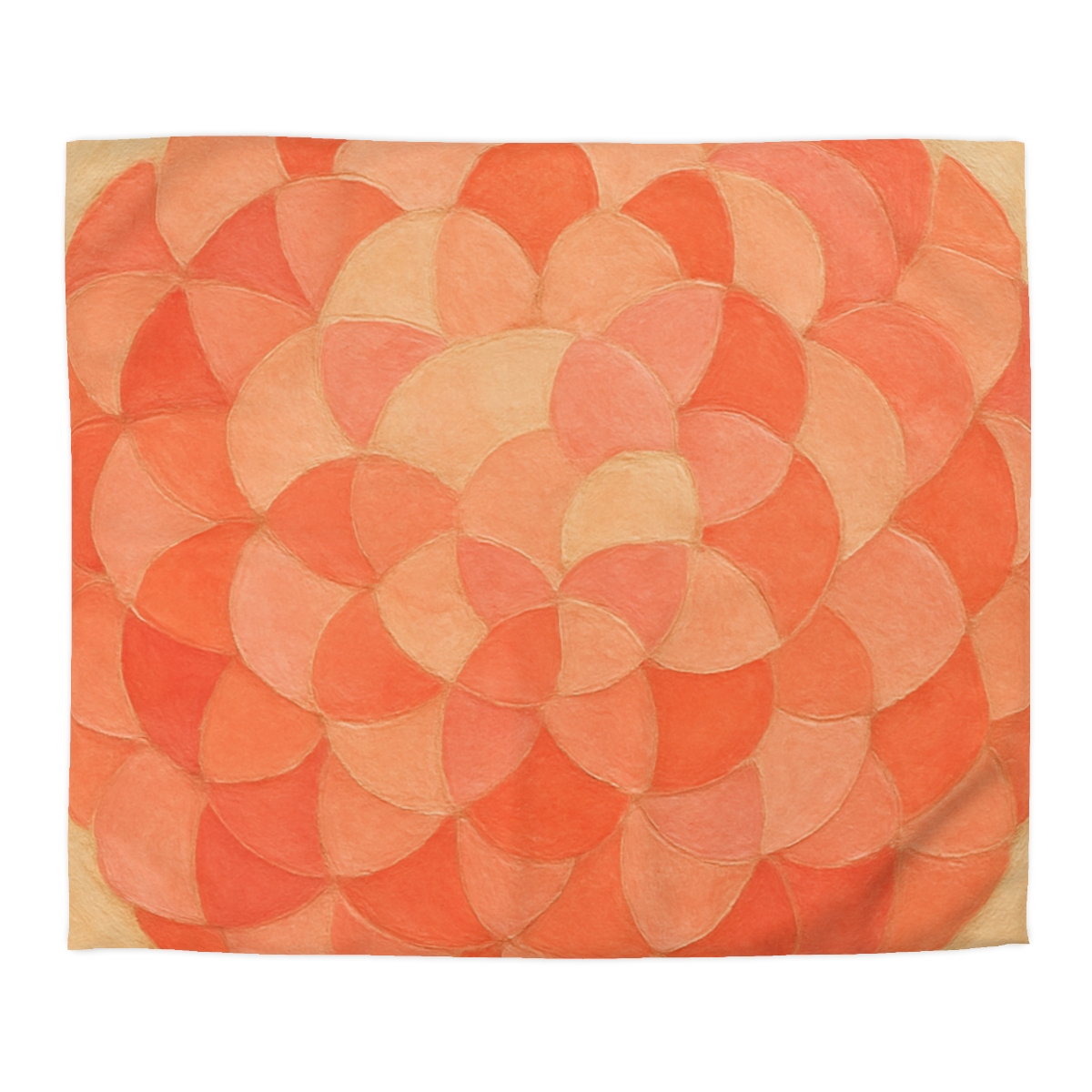 Petal Mosaic Halo personalized bedding duvets