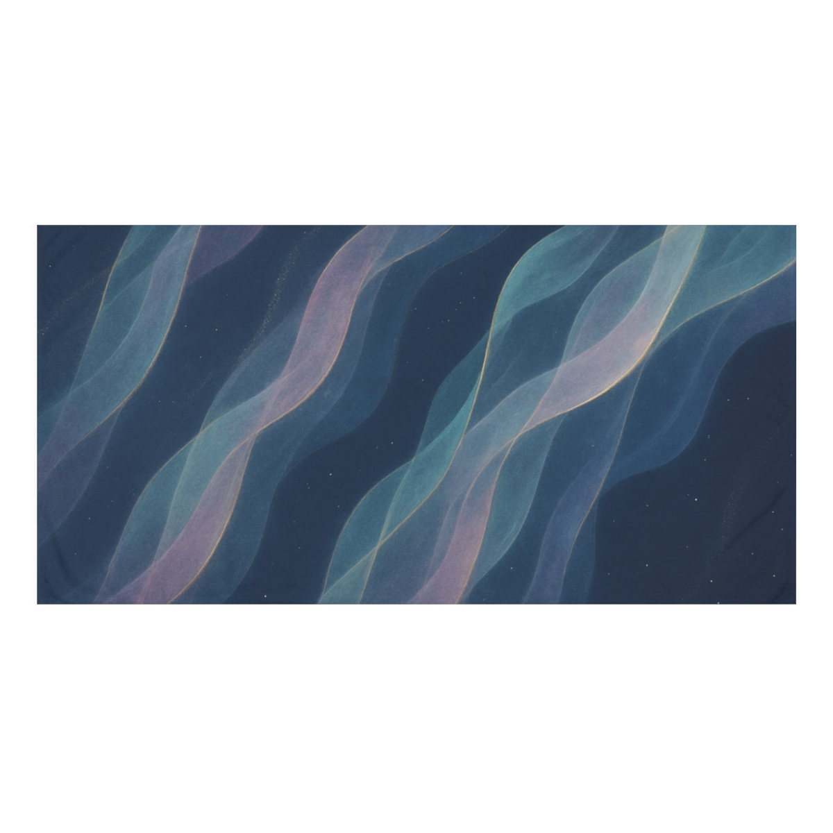 Prismatic Ion Veil Drift personalized bath towels