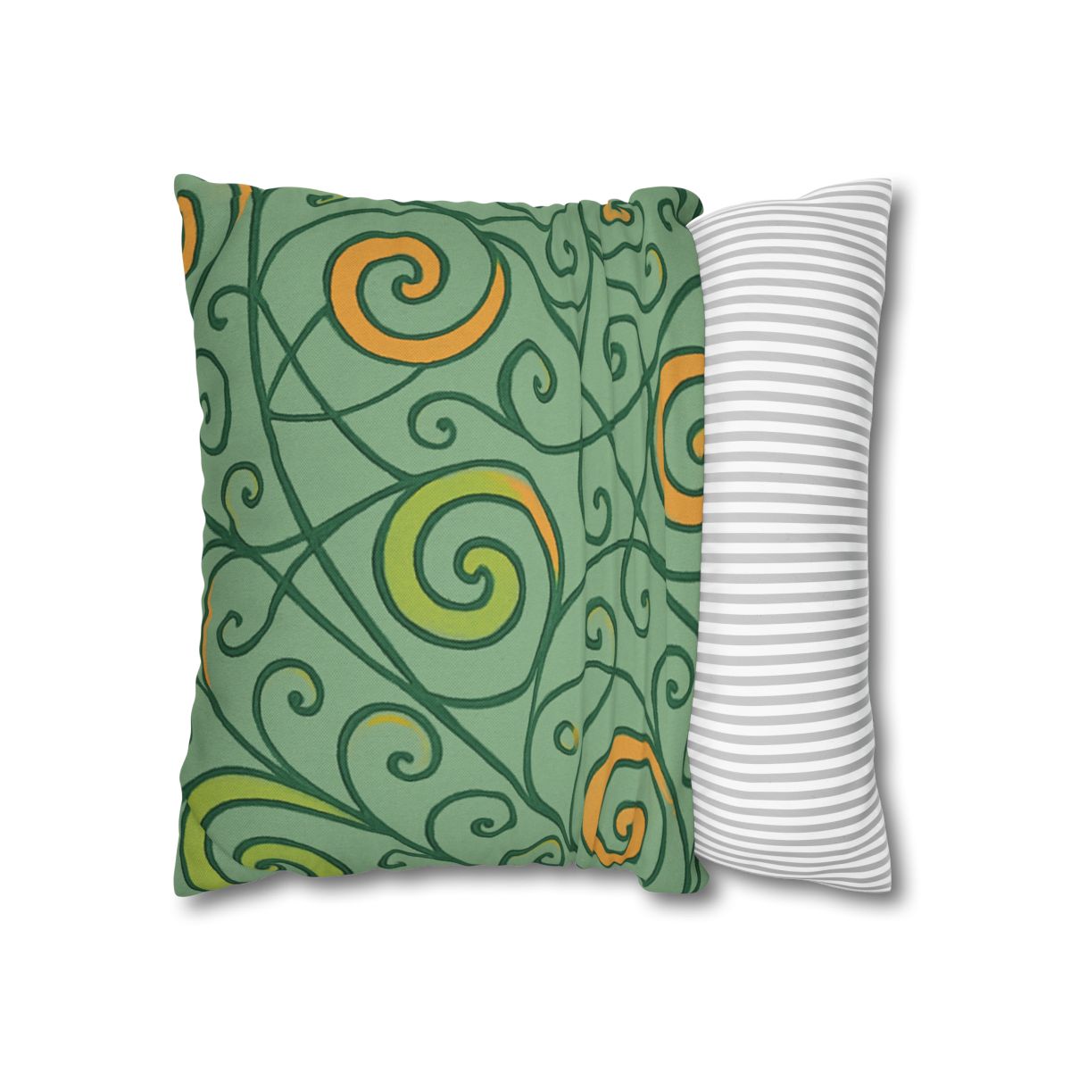 Tendril Spiral Lattice soft cotton pillow cases