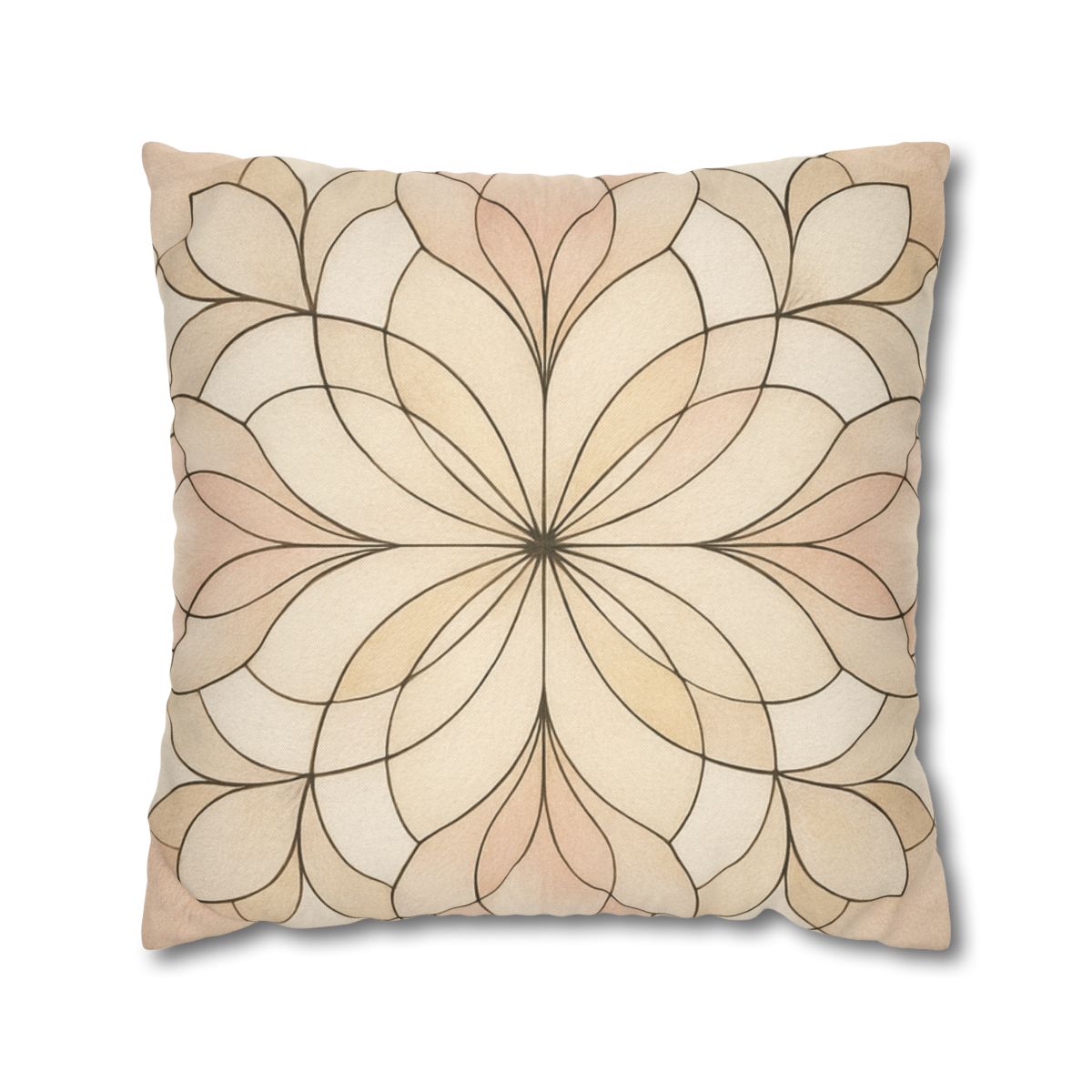 Petal Prism Lattice stylish decorative pillowcases