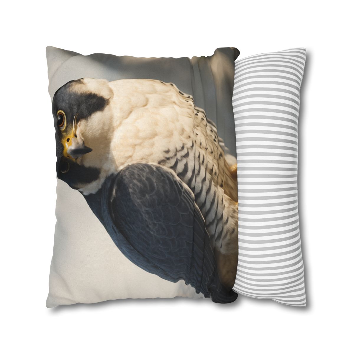 Velocity Gaze Peregrine Falcon soft cotton pillow cases