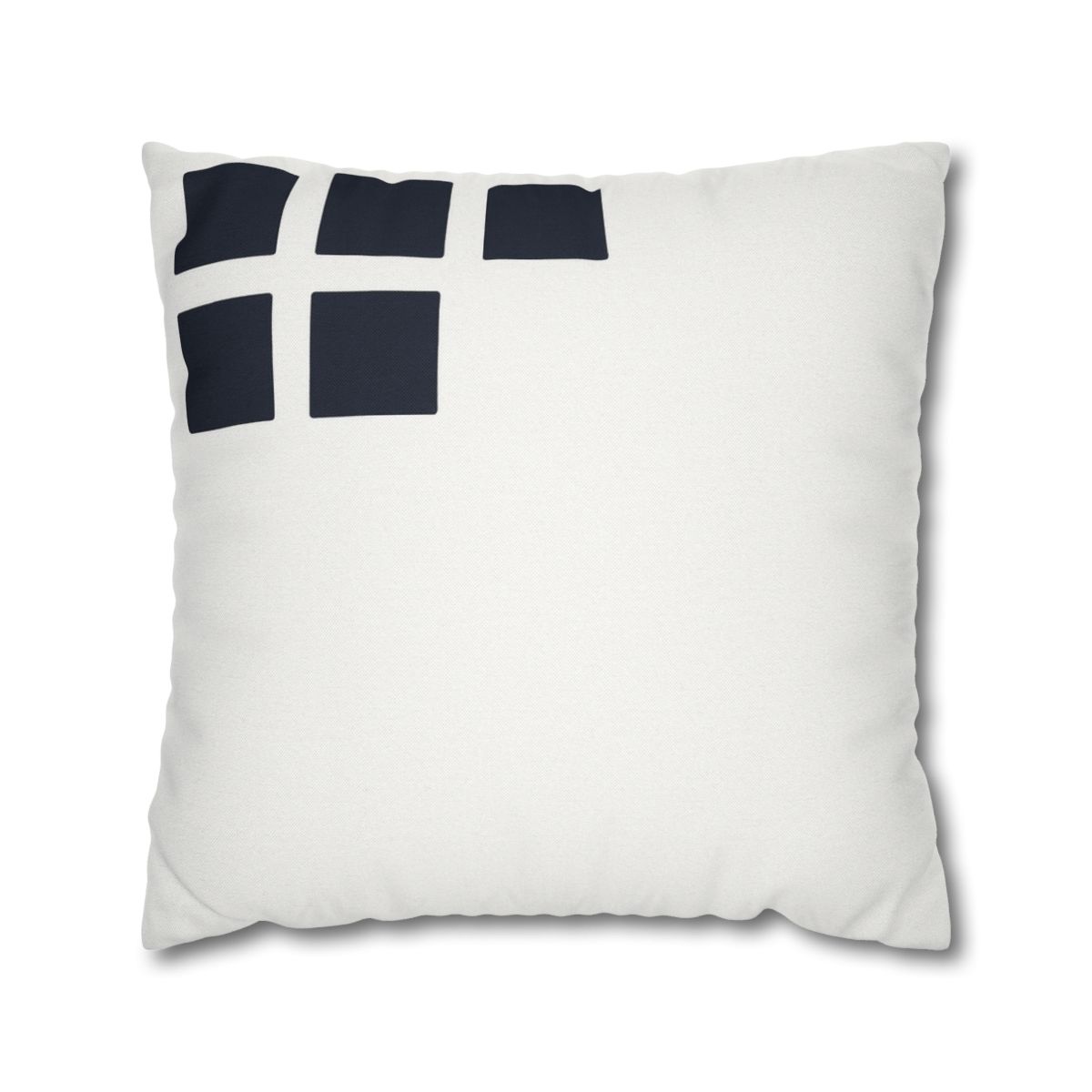 Corner Grid With Missing Star trendy patterned pillow cases