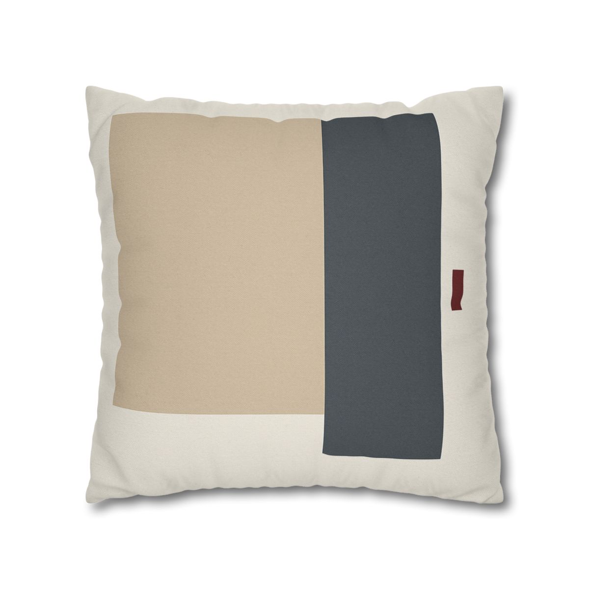 Offset Squares With Calm Corridor designer print pillow cases