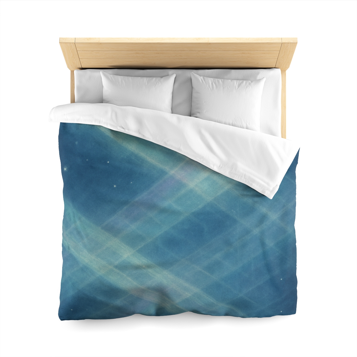 Aurora Lattice Drift soft comforter duvets