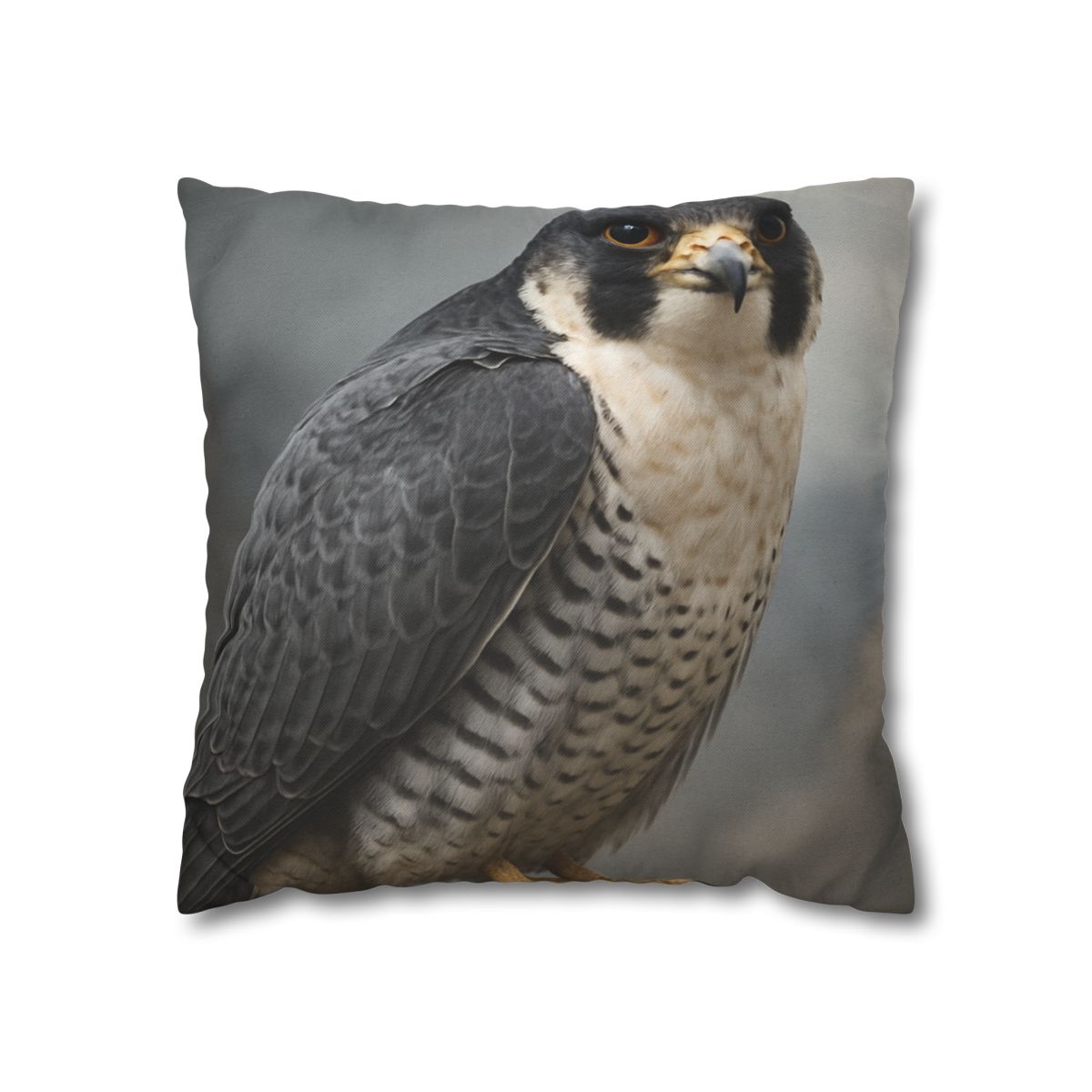 Starlit Focus Peregrine Falcon comfortable bedding pillow covers