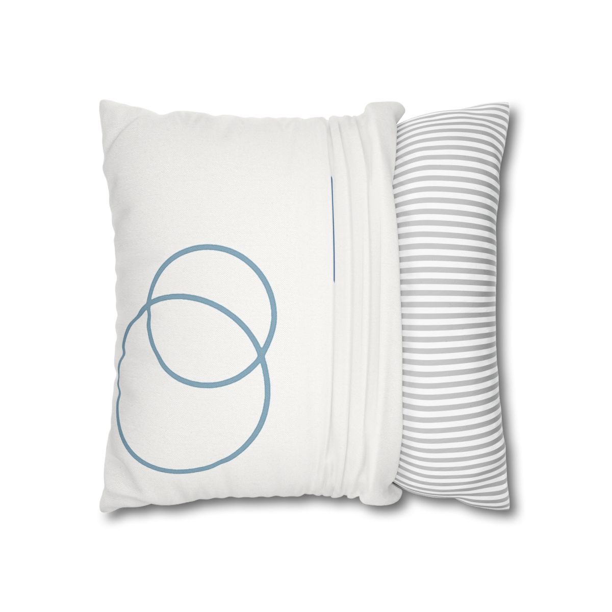 Offset Rings With Quiet Line trendy patterned pillow cases