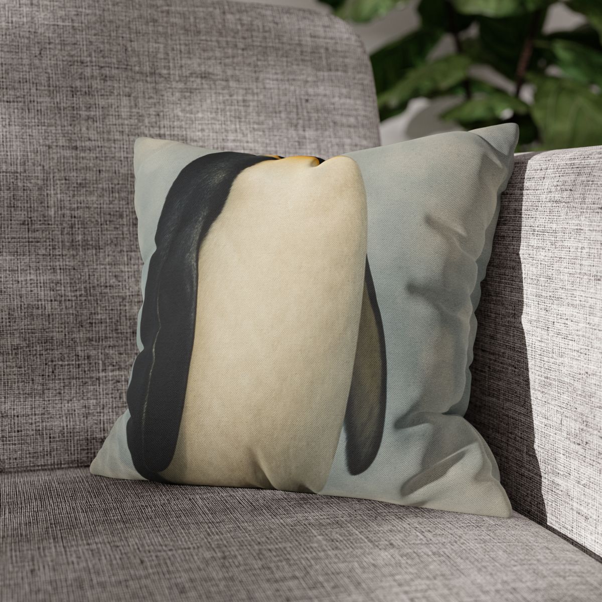 Frost Hush Emperor Penguin trendy patterned pillow cases