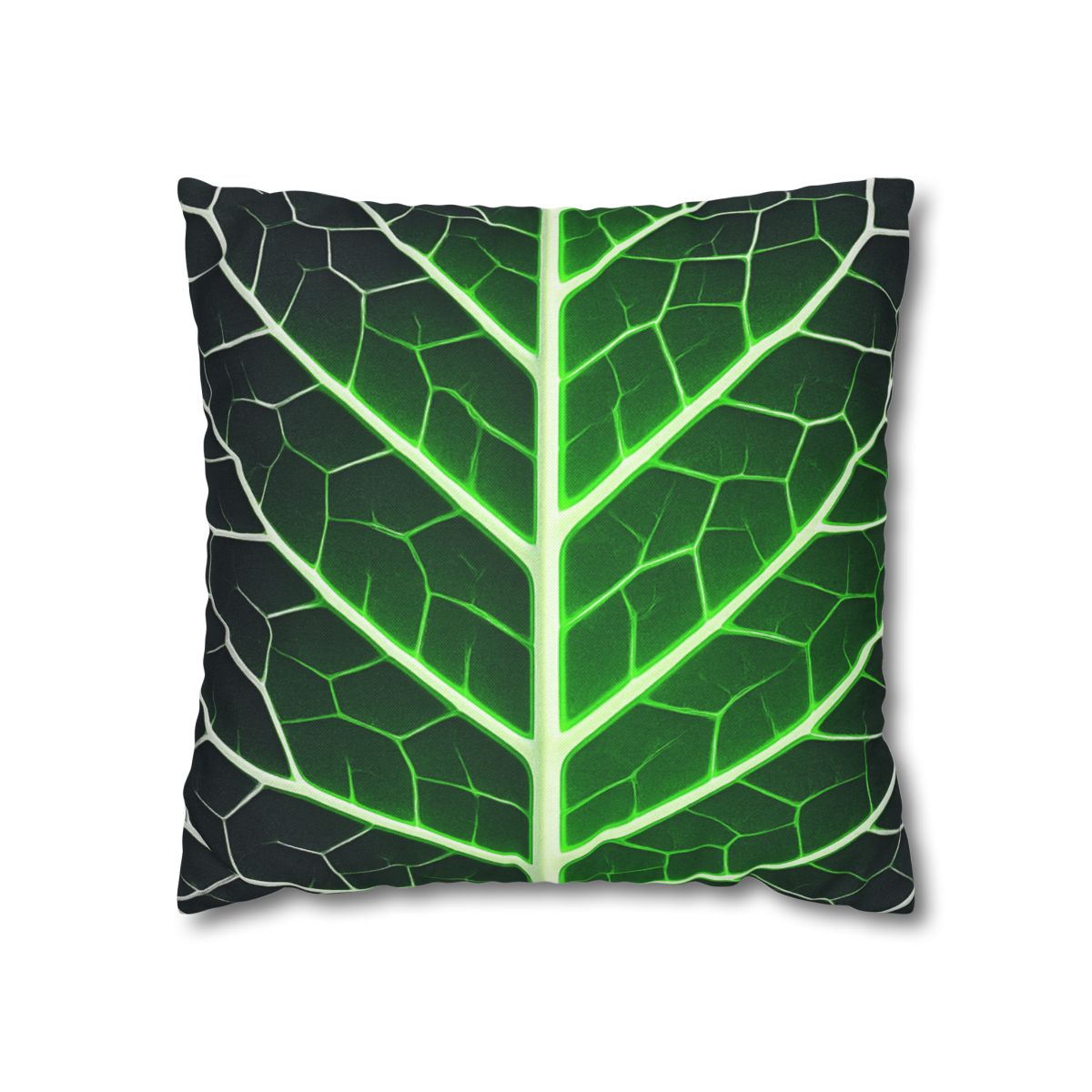 Fractaled Leaf Vein Web soft cotton pillow cases