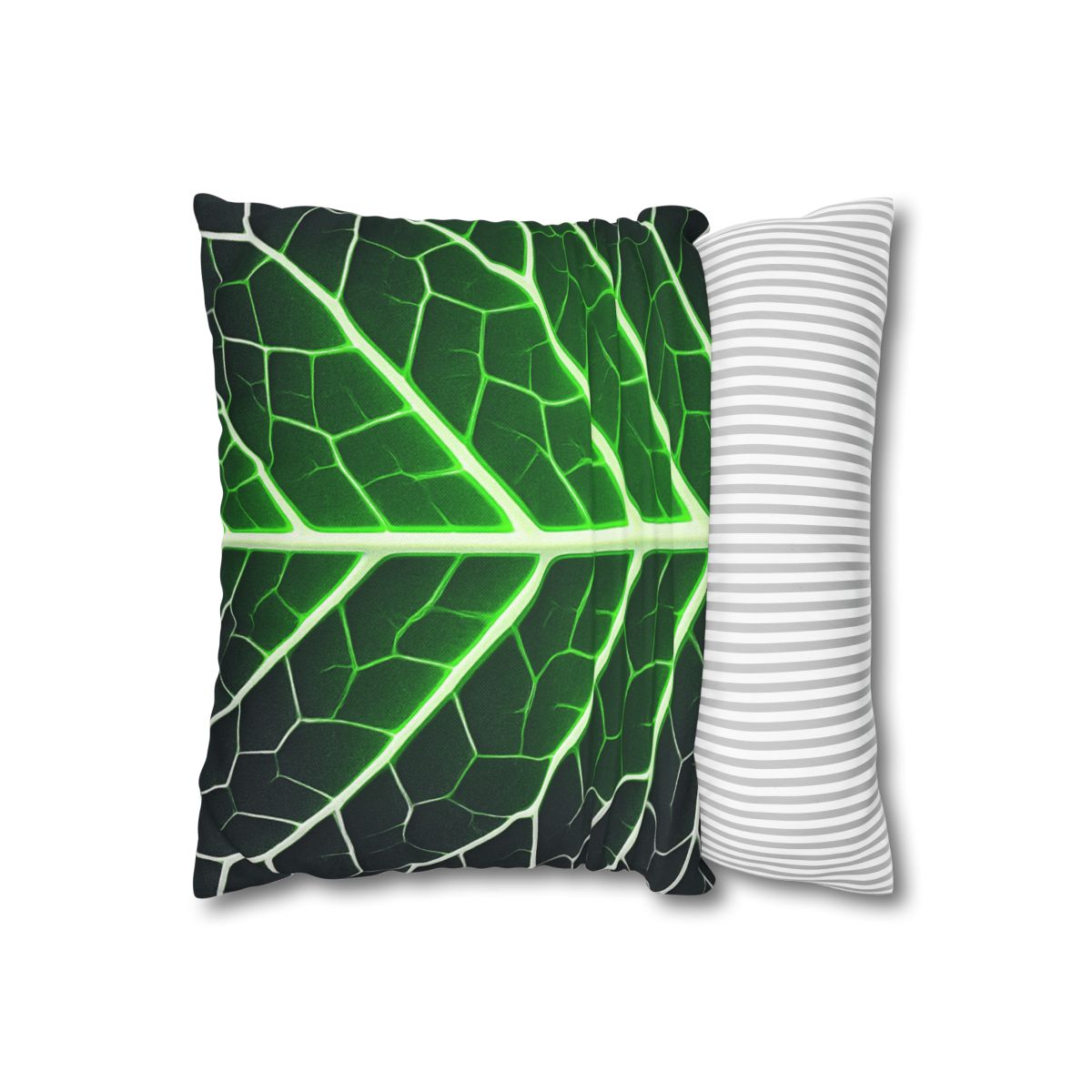 Fractaled Leaf Vein Web soft cotton pillow cases