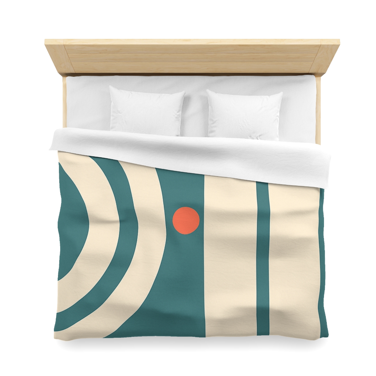 Quiet Triptych Of Arcs And Bars duvets for gifts