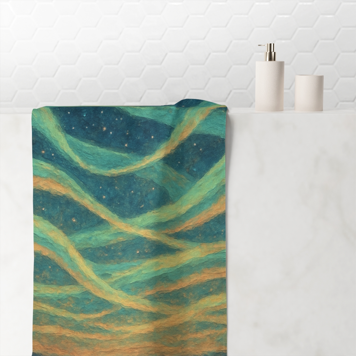 Aurora Weave Tapestry trendy hand towels