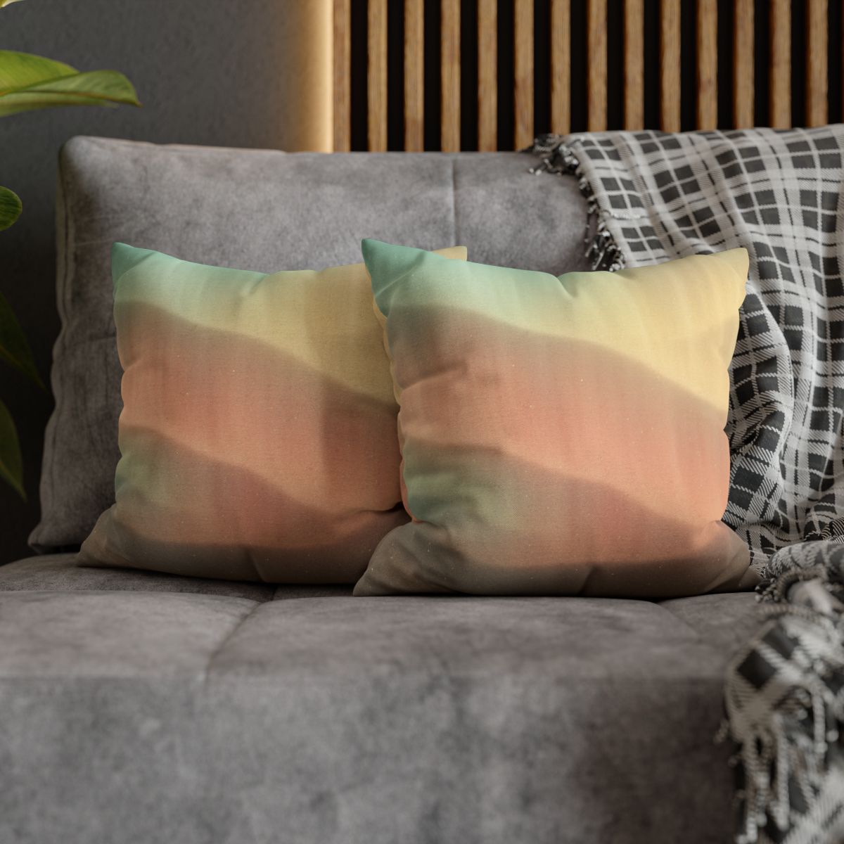 Auroral Dust Gradient comfortable bedding pillow covers