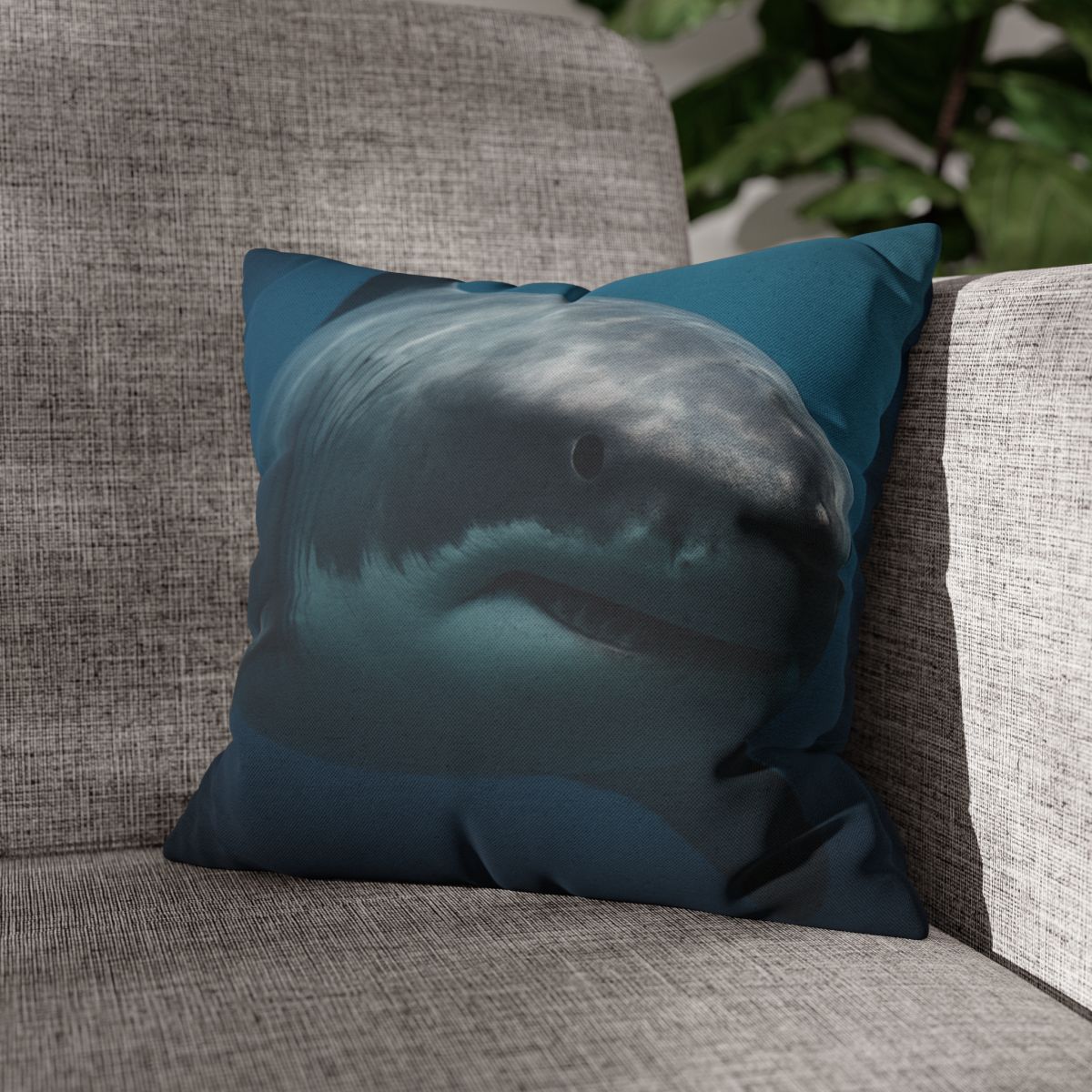 Silent Hunter Great White Shark comfortable bedding pillow covers