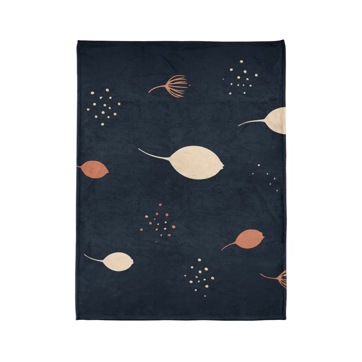 Seed Pod Constellation Scatter personalized cozy blankets