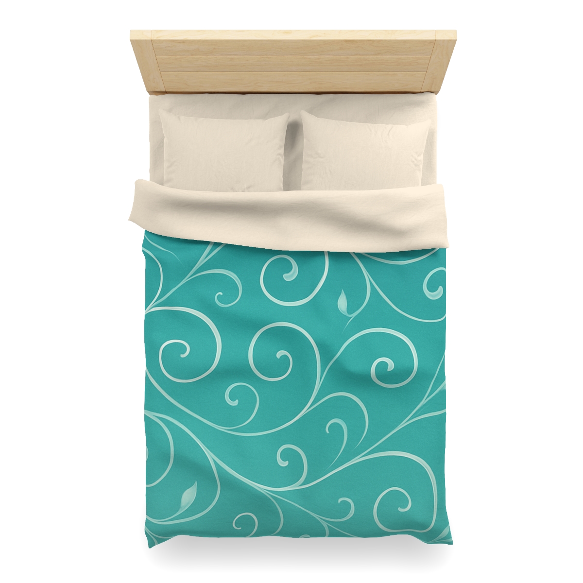 Vine Curl Wave Mesh stylish duvet covers
