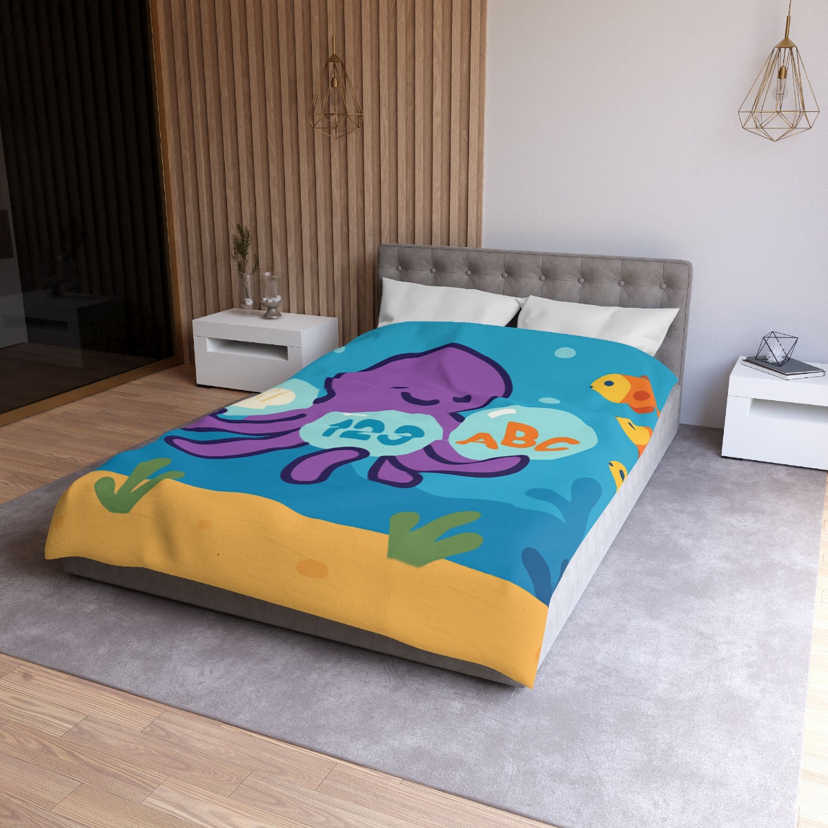 Octopus Library Of Bubble Books warm winter duvets