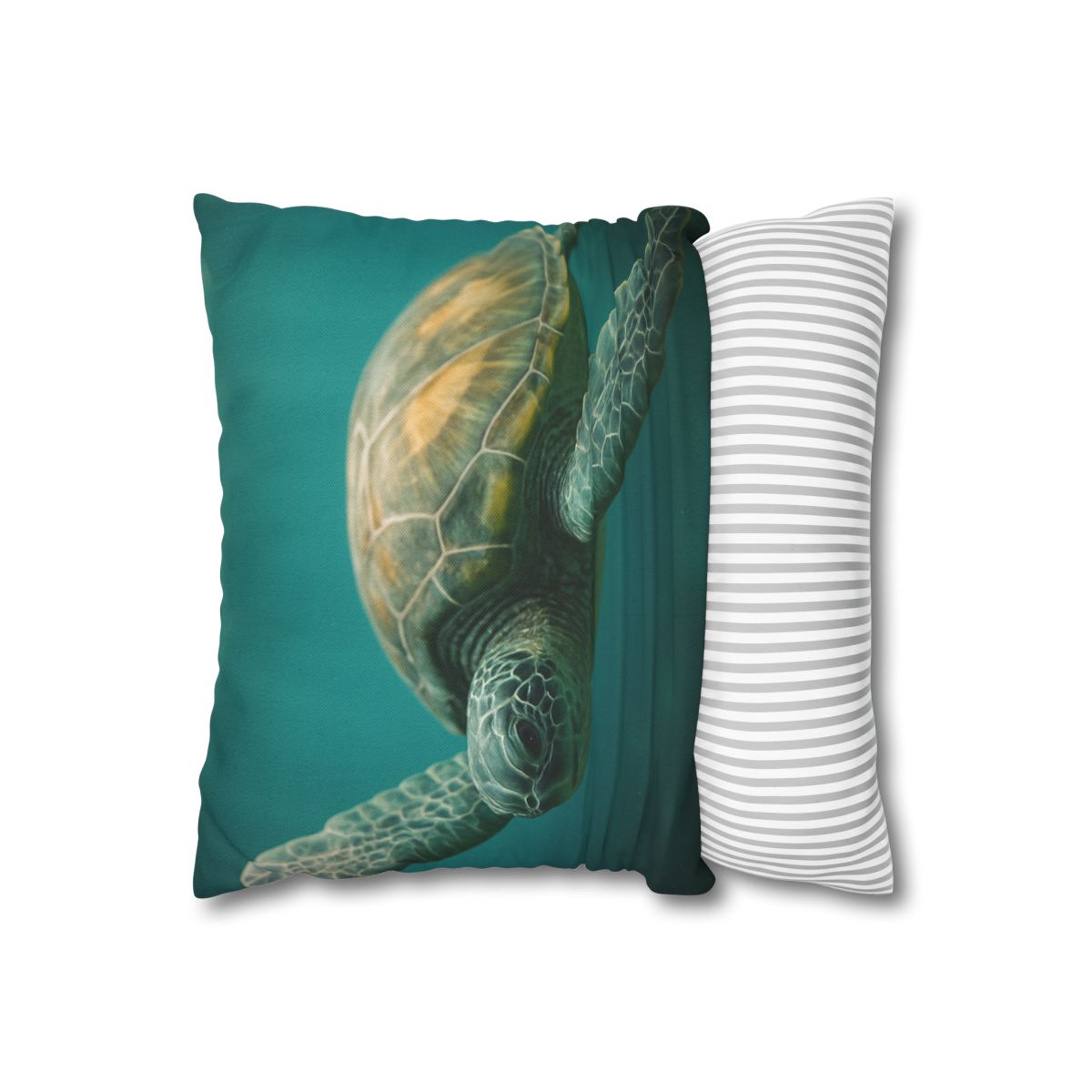 Comet Guard Green Sea Turtle custom pillow cases