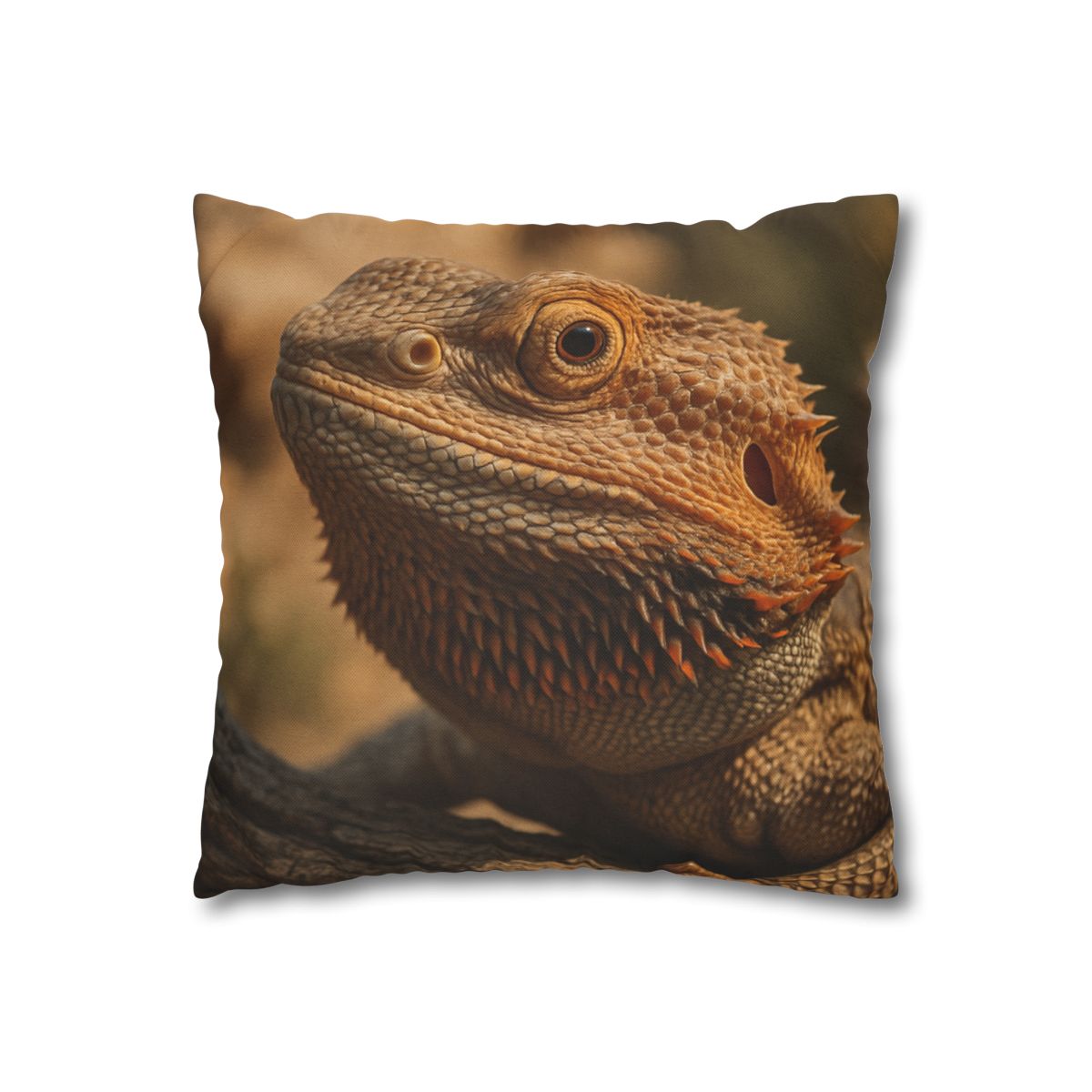 Ember Crest Bearded Dragon comfortable bedding pillow covers