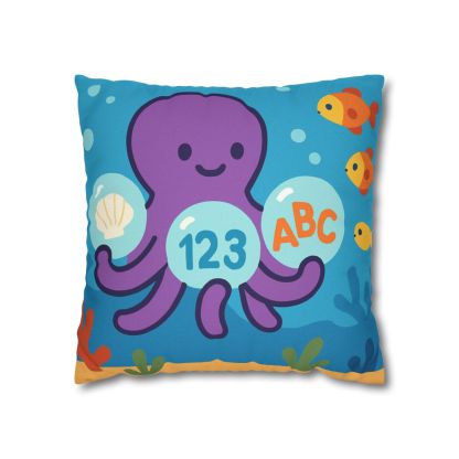 Octopus Library Of Bubble Books trendy patterned pillow cases
