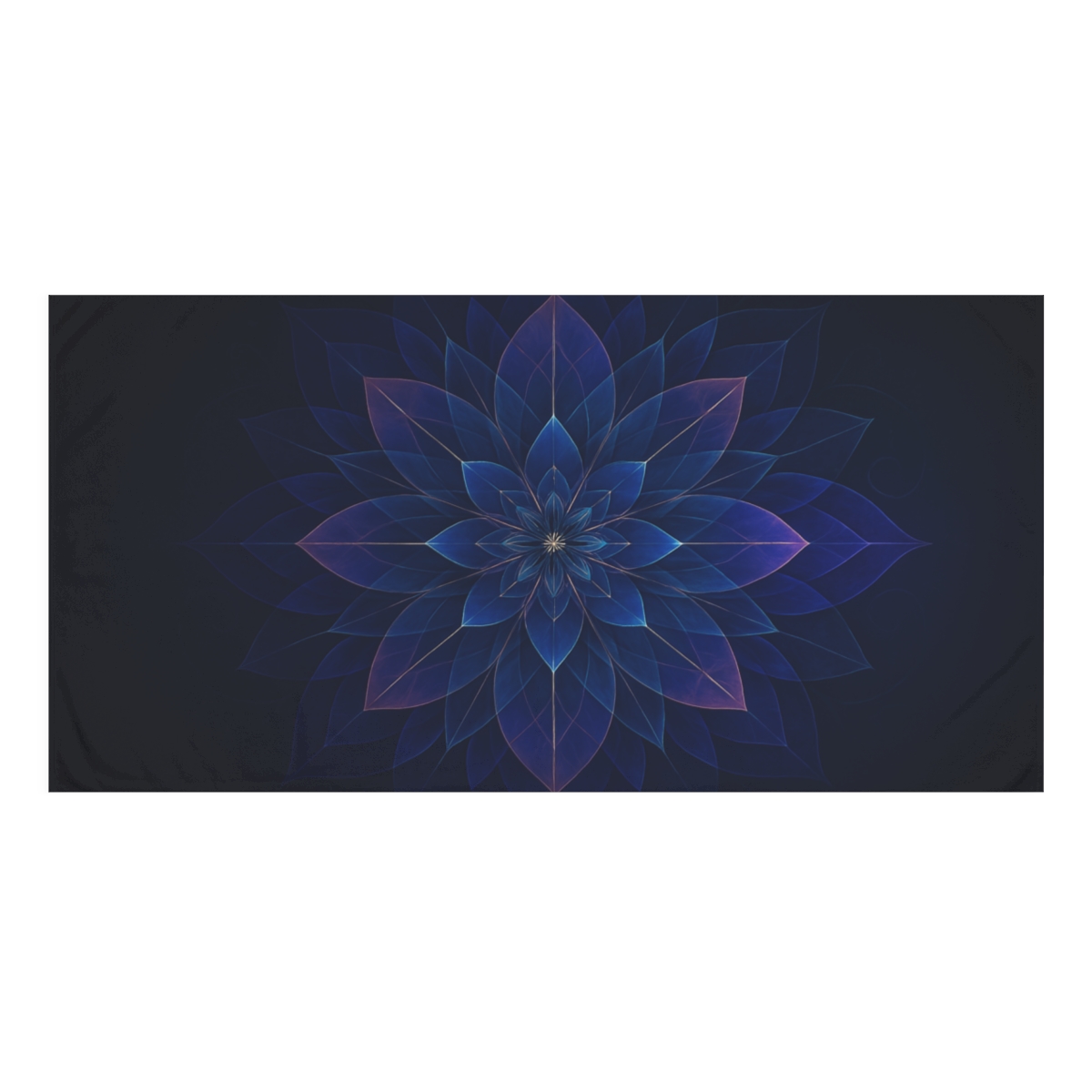 Petal Prism Mandala unique gift towels