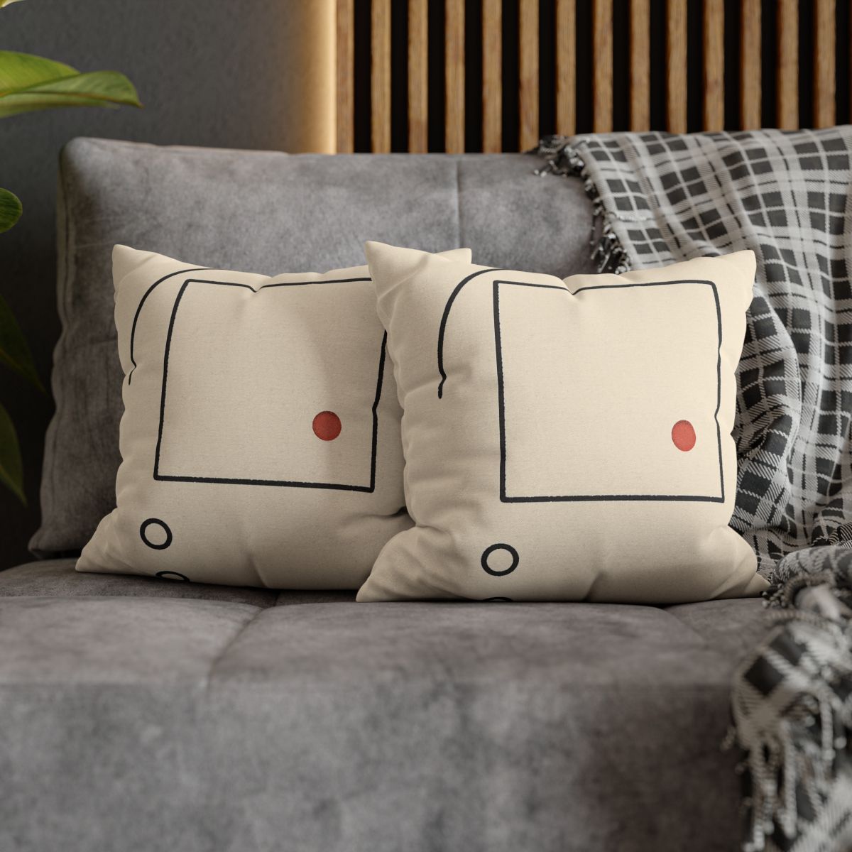 Quiet Orbit With Split Frame custom pillow cases
