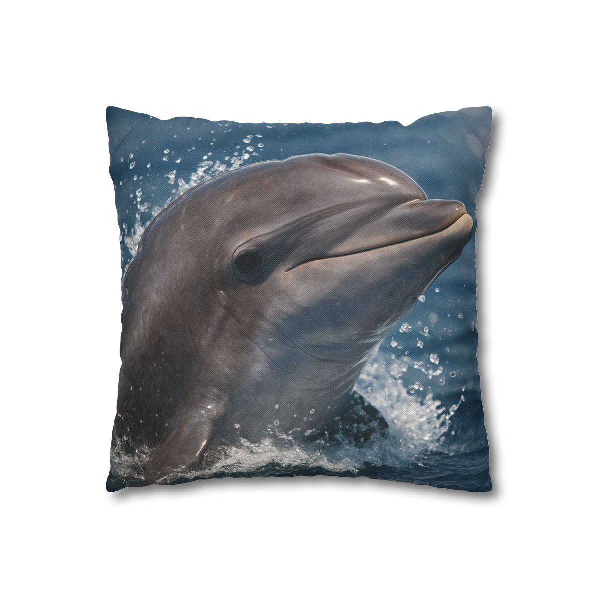 Mirrorflash Common Bottlenose Dolphin designer print pillow cases