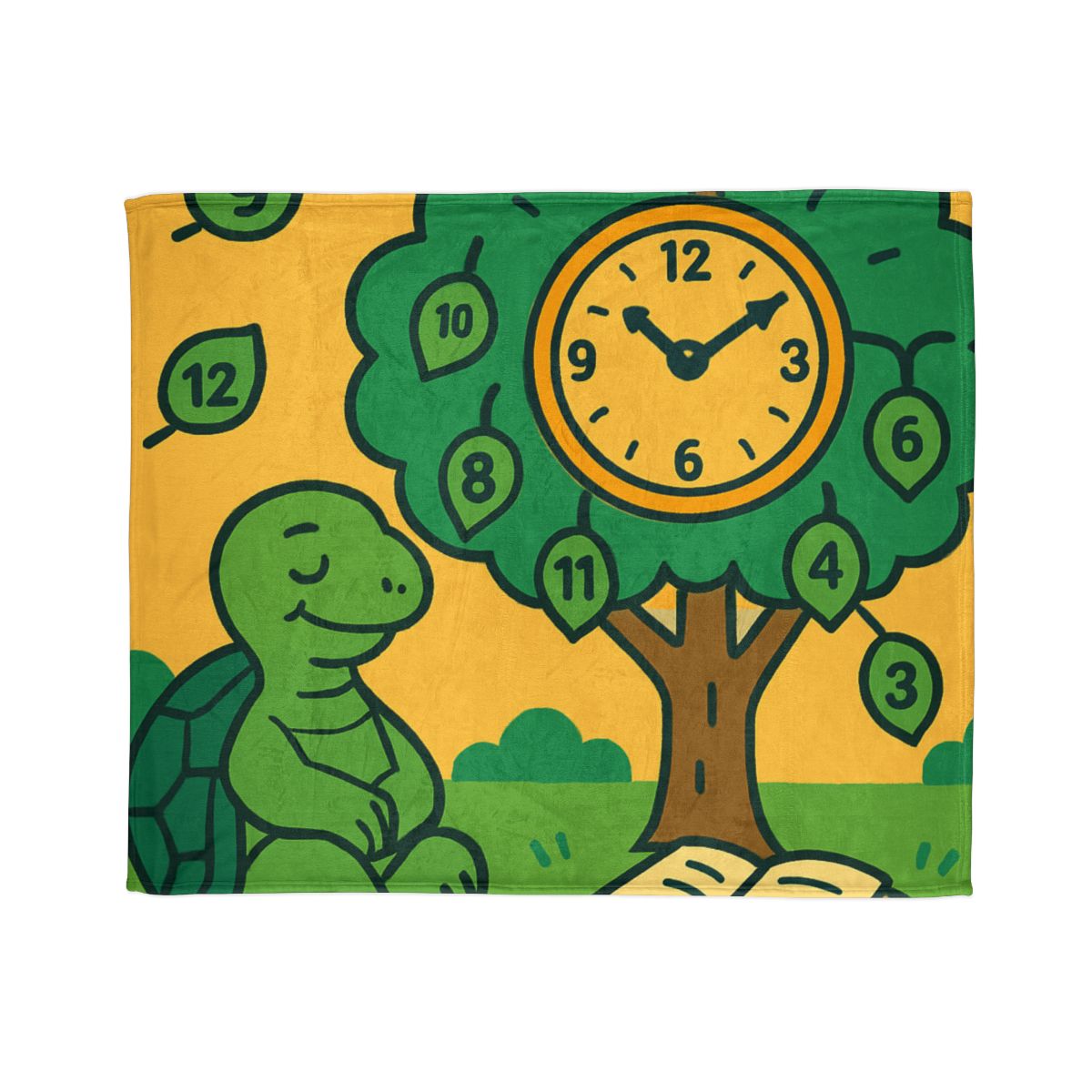 Time-Tree Turtle Tales custom blankets