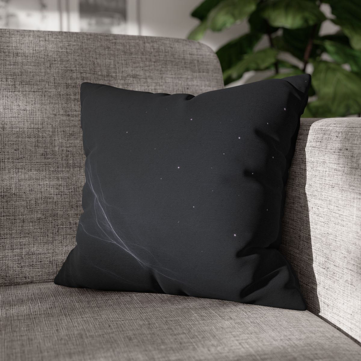 Void Silk Filament Drift stylish decorative pillowcases
