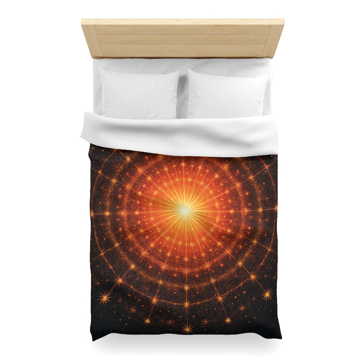 Photon Burst Mandala warm winter duvets