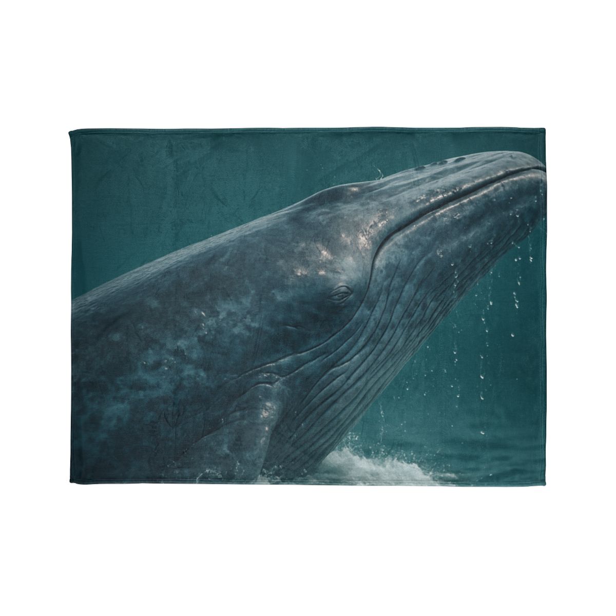 Ocean Song Blue Whale unique gift blanketscustom blankets