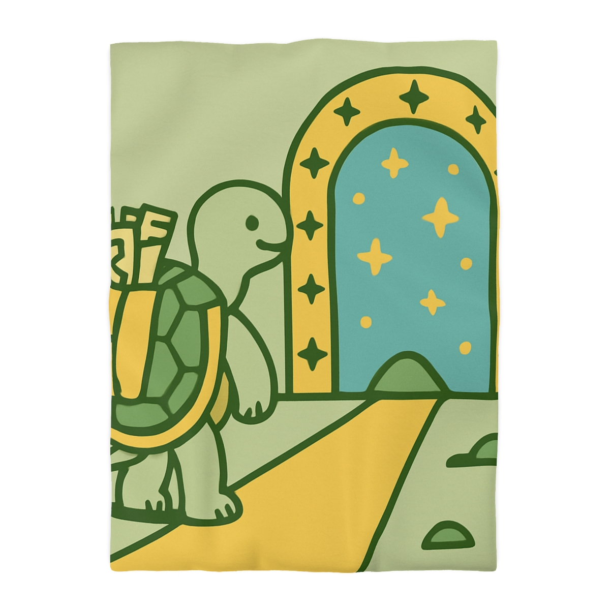 Time-Traveling Tortoise trendy bedroom duvets