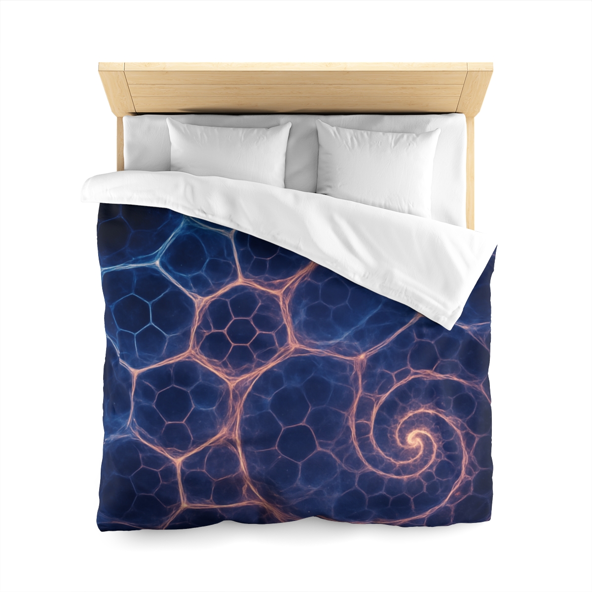 Fractal Nebula Lattice duvets for gifts