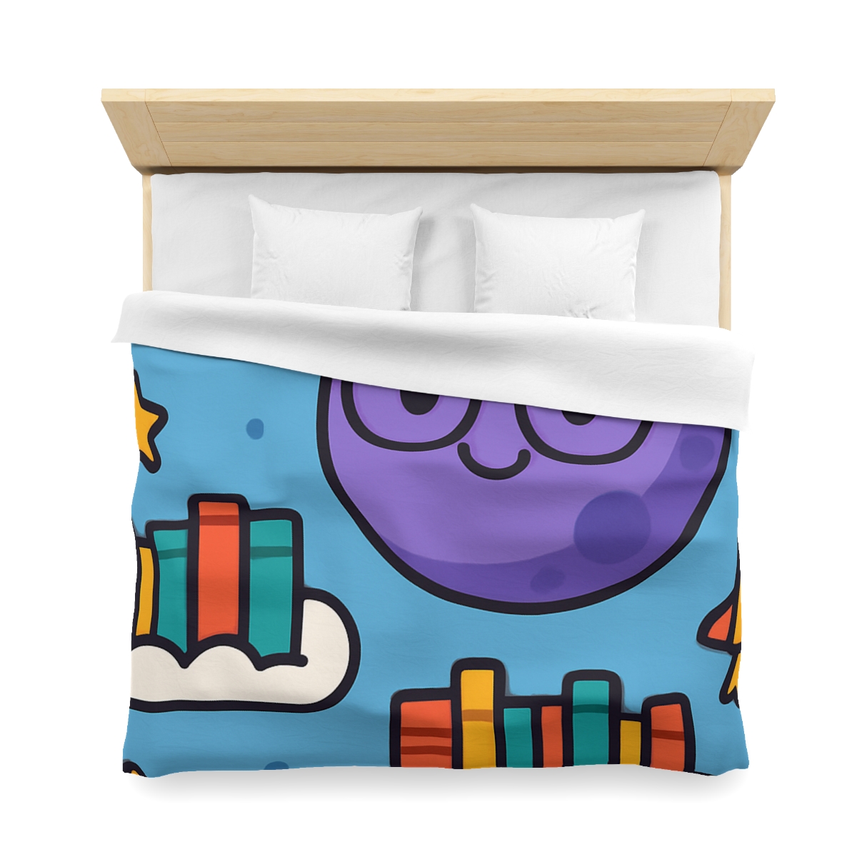 The Cloud Library Of Planet Puff soft comforter duvets