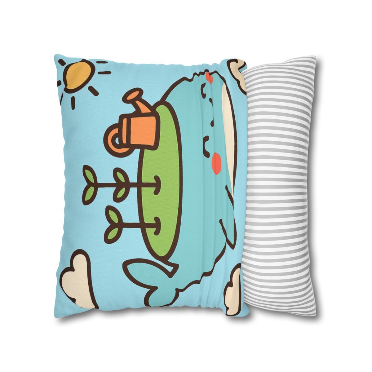 Sky Whale Seedling Planet Garden unique gift pillow cases