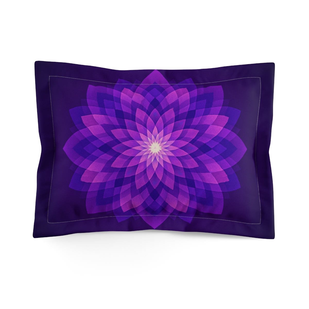 Petal Prism Mandala soft plush pillows