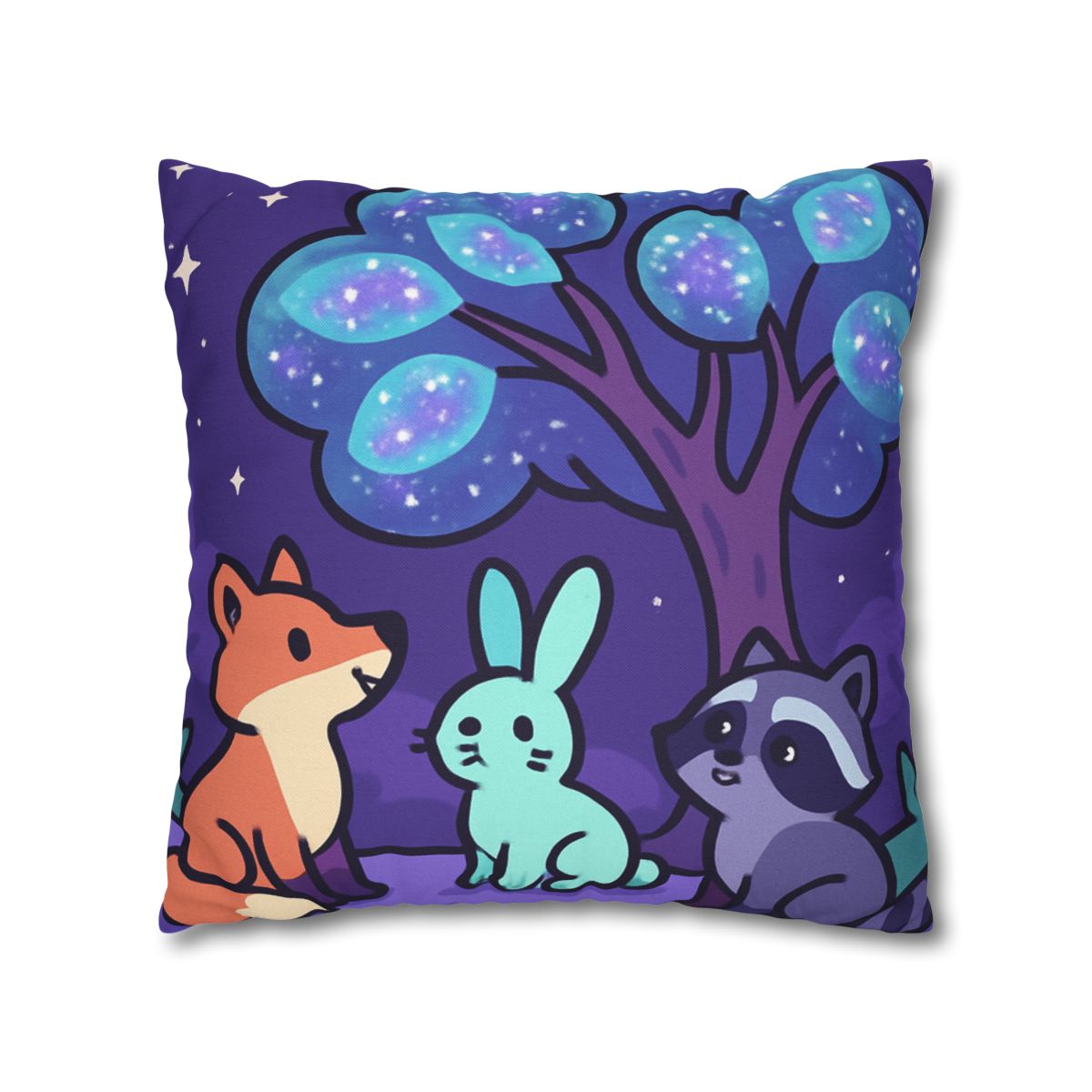 Nebula Forest Friends trendy patterned pillow cases