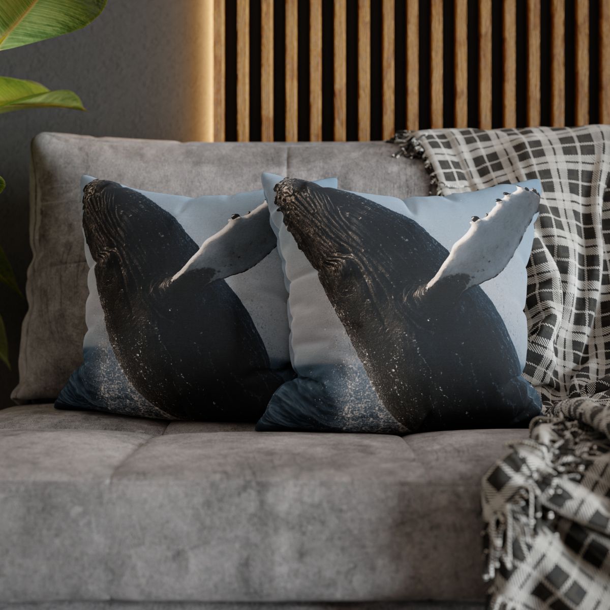 Tidal Song Humpback Whale unique gift pillow cases