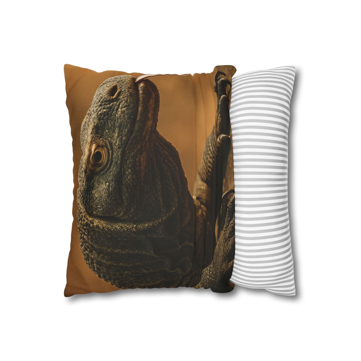 Ancient Sentinel Komodo Dragon trendy patterned pillow cases