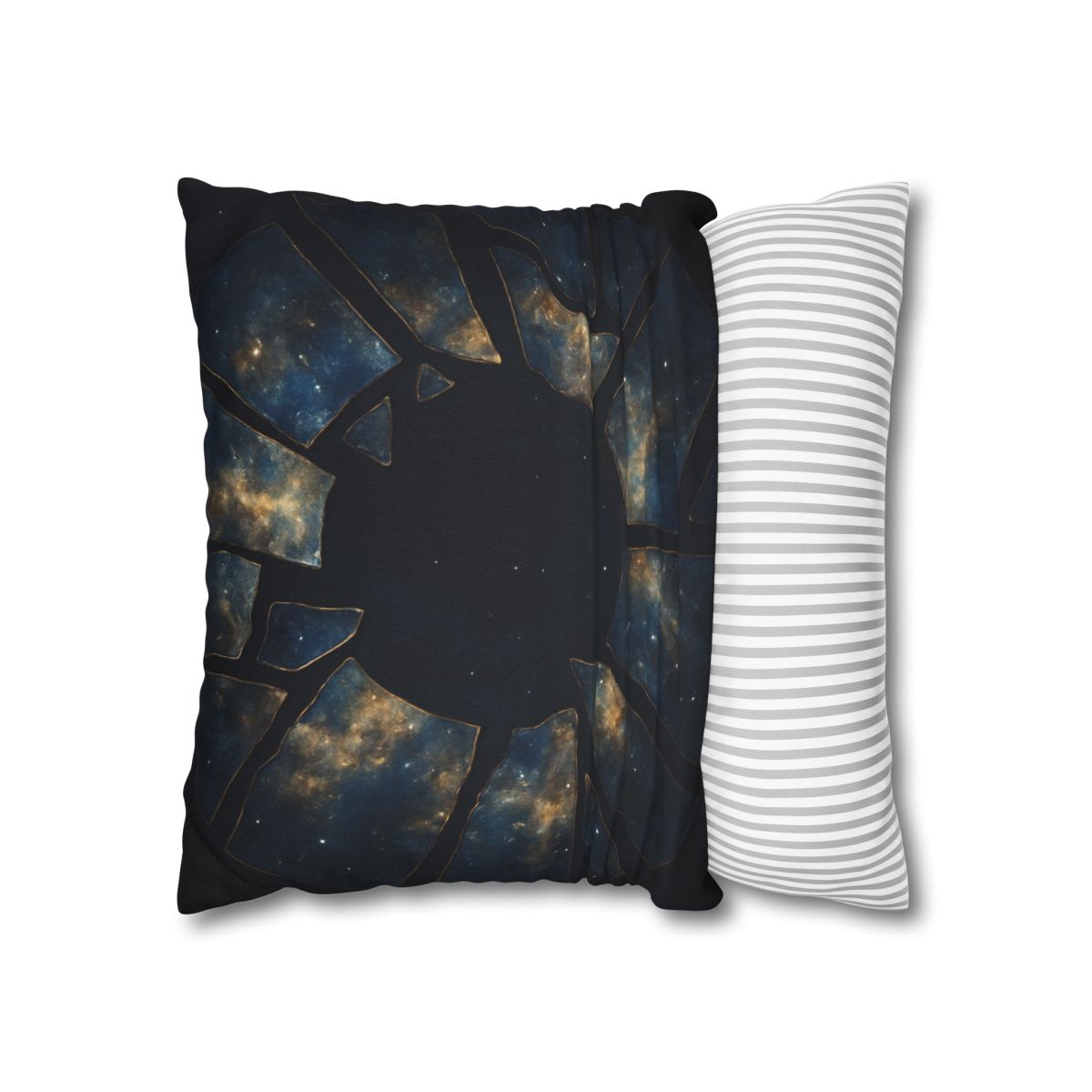 Starlit Fracture Mosaic designer print pillow cases