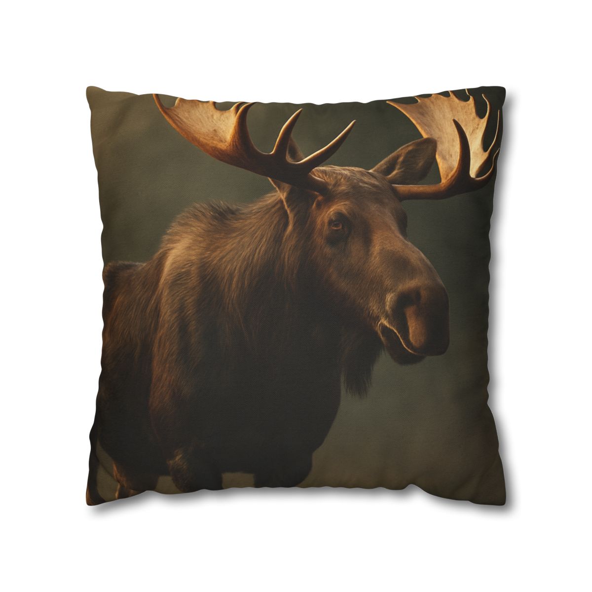 Starlit Crown Moose designer print pillow cases