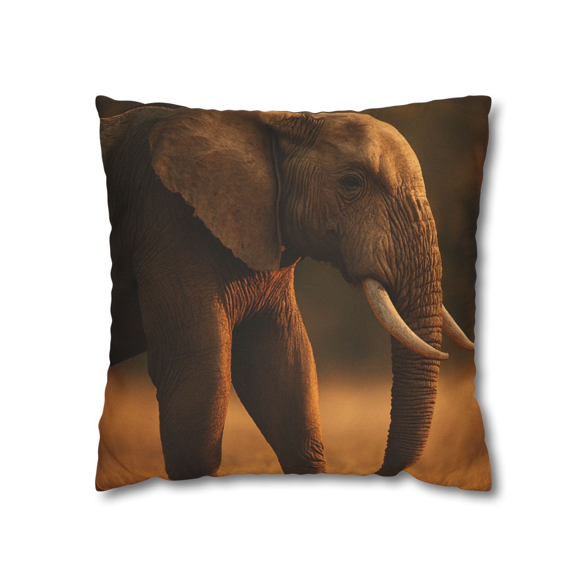 Savannah Sentinel Elephant designer print pillow cases
