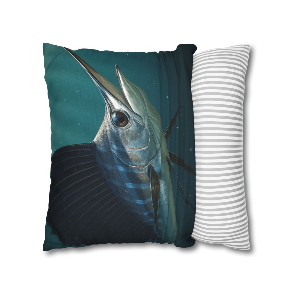 Nebula Flash Sailfish designer print pillow cases