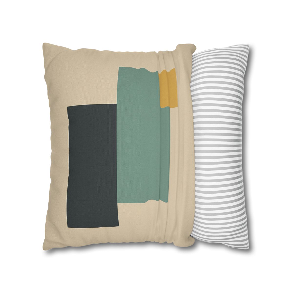 Offset Trio Of Blocks comfortable bedding pillow covers