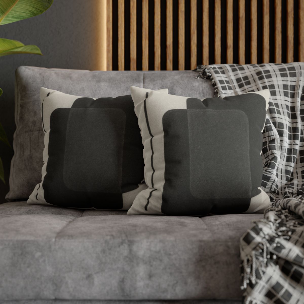 Offset Rectangle Harmony comfortable bedding pillow covers