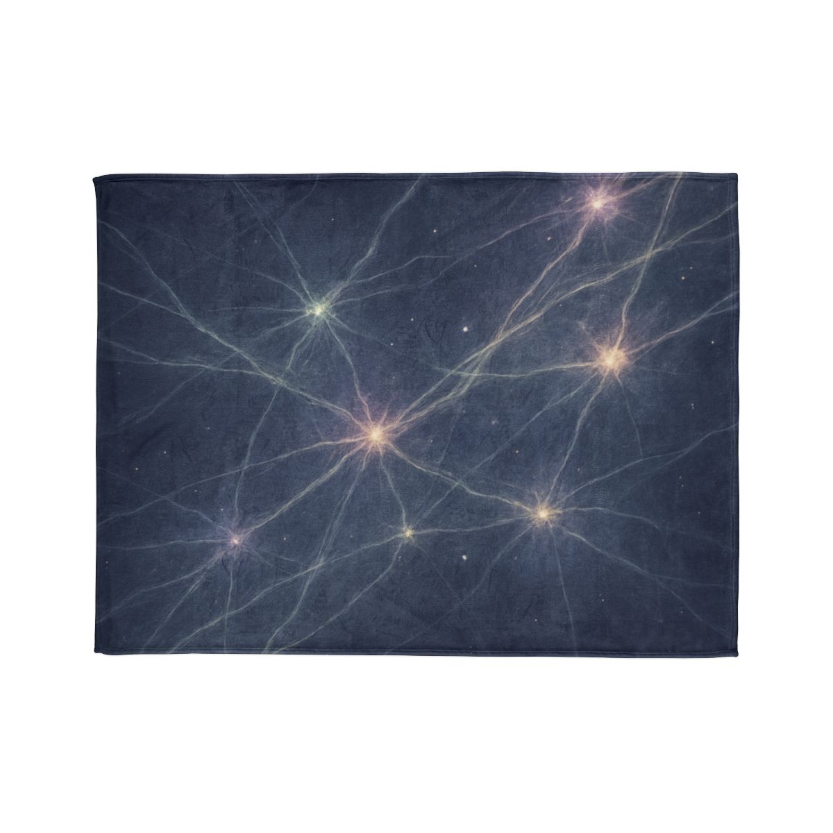 Cosmic Web Filament Garden stylish throw blankets