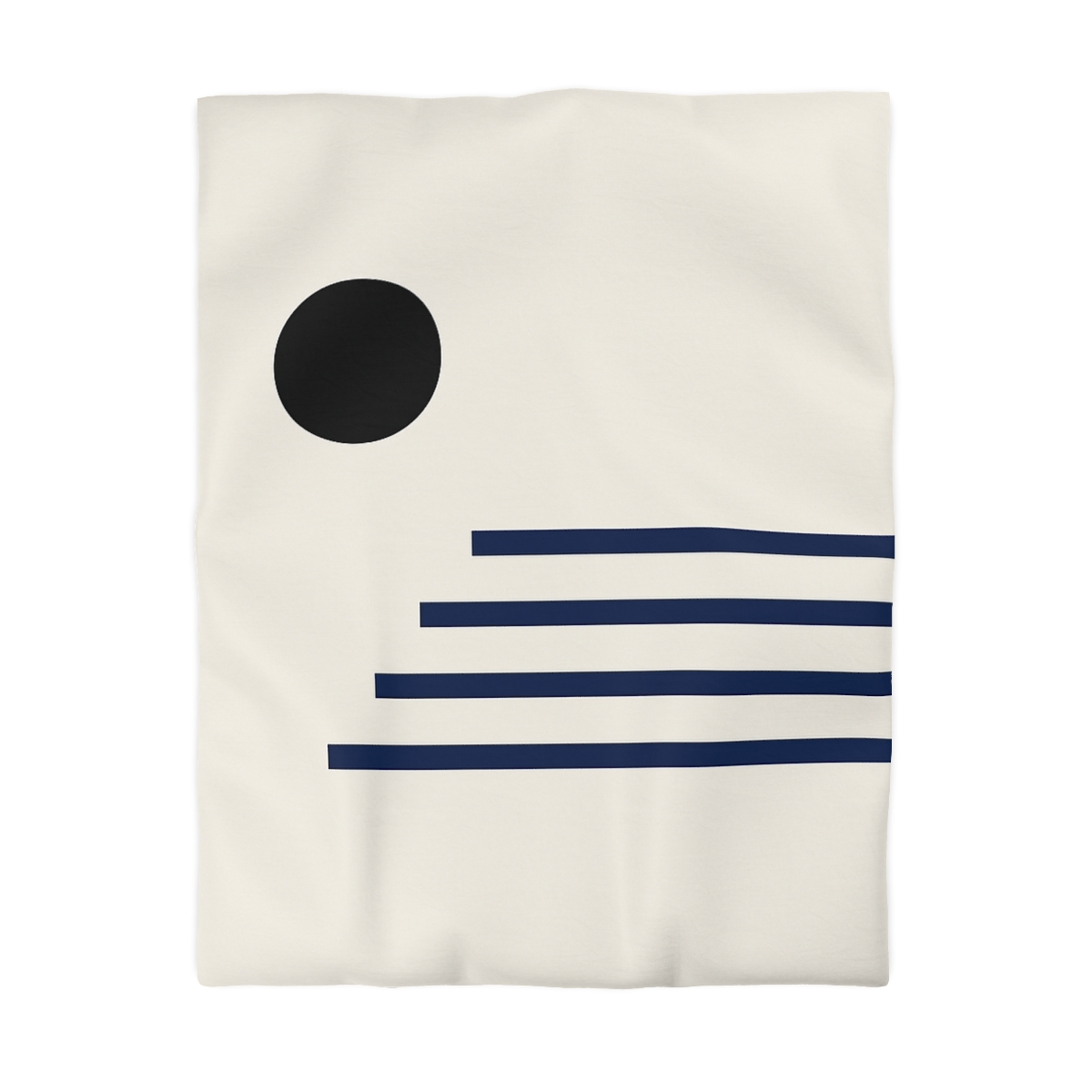 Quiet Orbit Bar Quartet unique patterned duvets