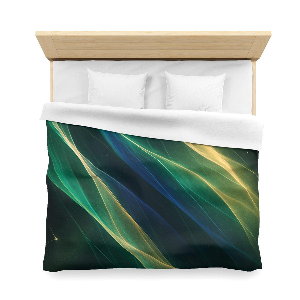 Veil Of Quantum Aurora stylish duvet covers