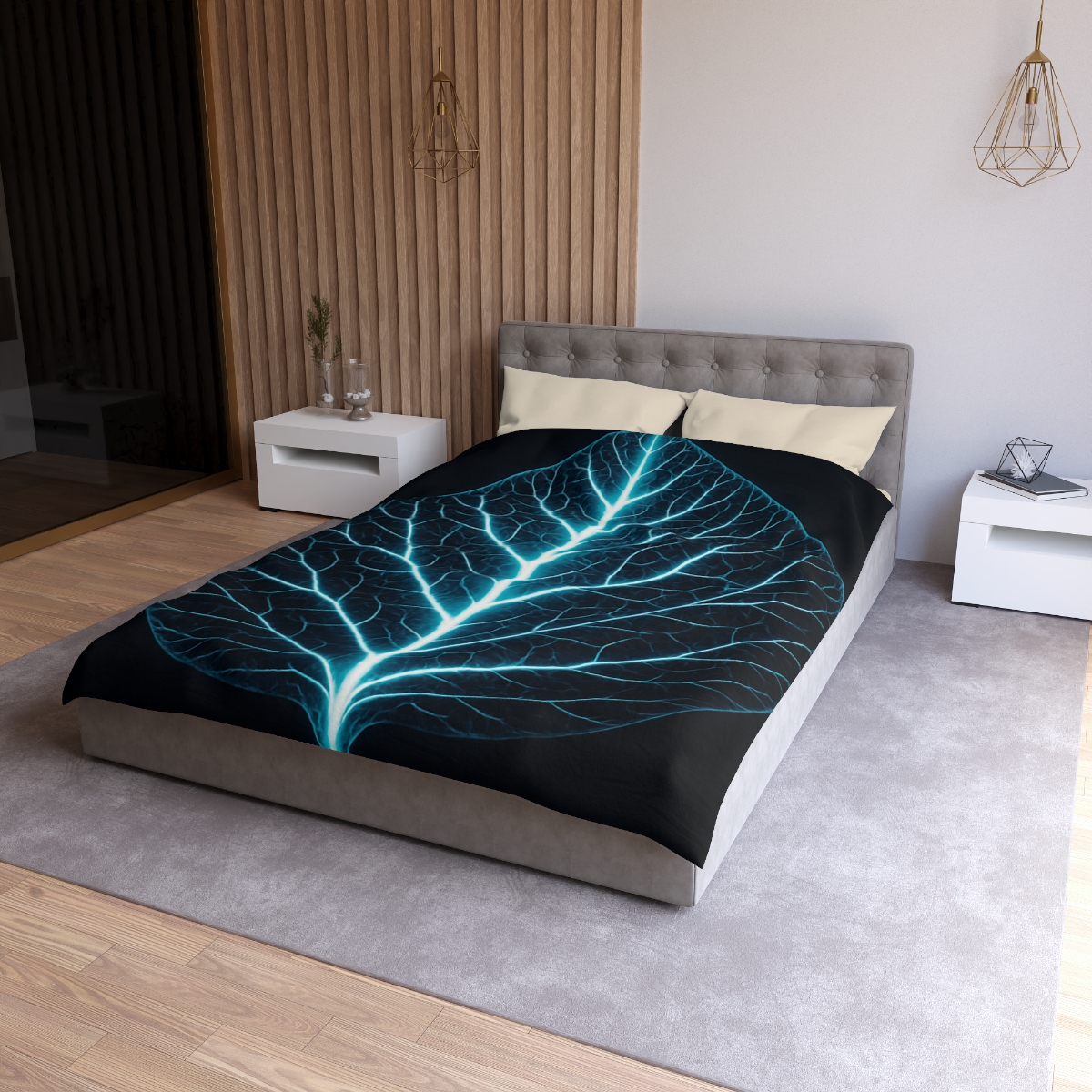 Leaf Vein Radiograph personalized bedding duvets