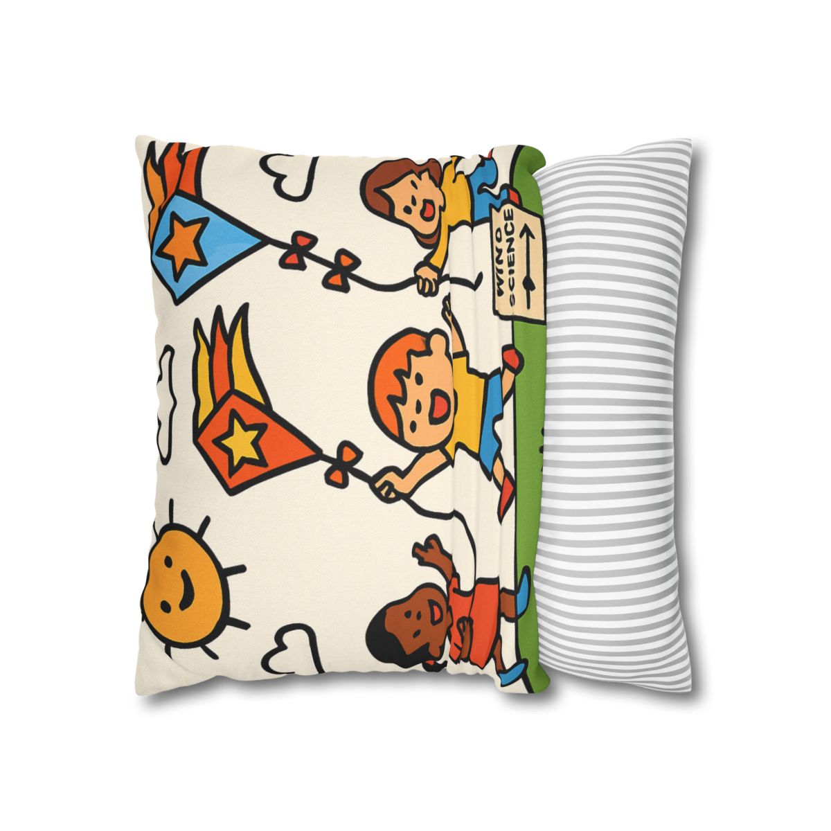 Comet Kite Parade On Cloud Hill soft cotton pillow cases